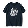 Gothic Harajuku Biker Skull Graphic Tshirts Men Cotton Fashion Short Sleeve Tops Dark Punk Skulls Retro T Shirt European  Tee