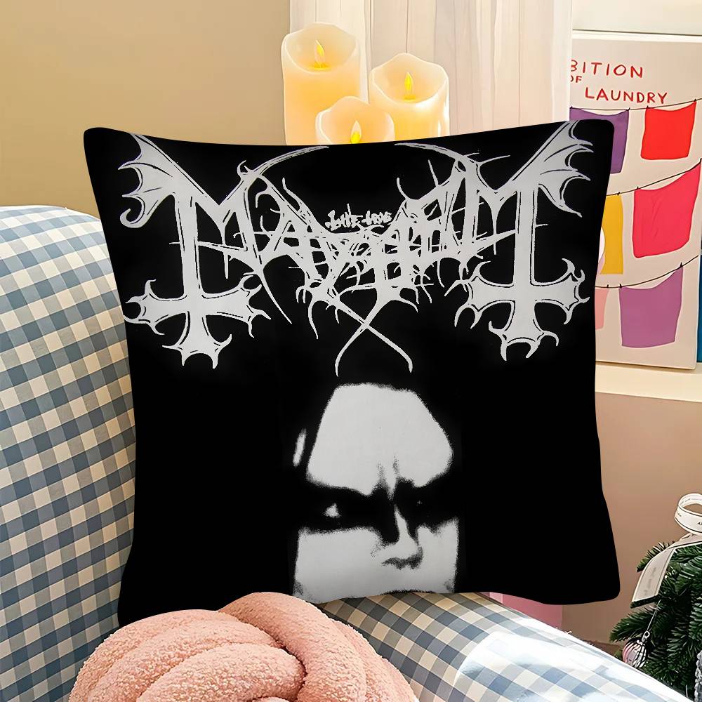 Mayhem Pillow Case Square Pillow Bedroom Sofa Leisure Comfort Cushion Car Living Room Home Decoration
