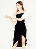 Enot Off Shoulder Puff Dress