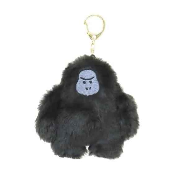 Friends Hill Mofu studio Charm Fur Gorilla Black BW-144-851
