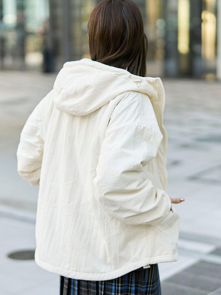 Cohen PARKNIK Reversible Hoodie 76606000011 0300 OFF WHITE(03) FREE