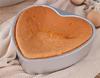 3/4/5/6/7/8/10/11 Inch Heart Shaped Cake Pan mold Solid Bottom Aluminum Alloy Chocolate Cake Pan Silver Tin Baking Mold Mould