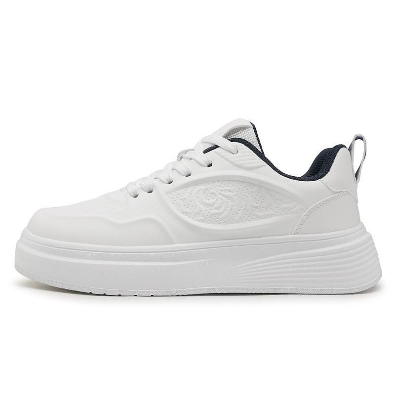 Four Seasons new thick-soled heightening board shoes breathable and non-slip sports and leisure shoes