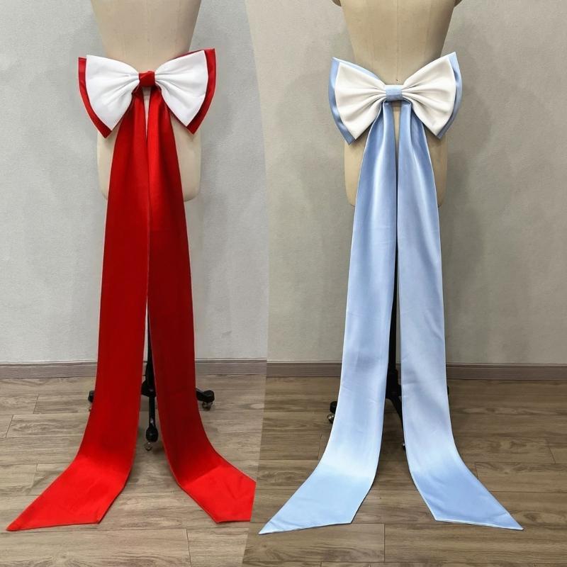 Große Schleifen Gürtel Satin Seidenband Hochzeitskleid Dekoration Taillenband Motto Party Zubehör