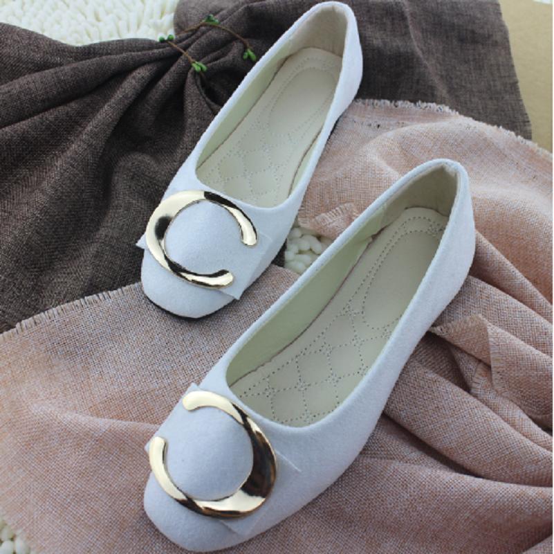 zapatos de mujer lady cute sweet navy blue comfort plus size flat loafers women fashion elegant nurse & hotel work shoes ga128