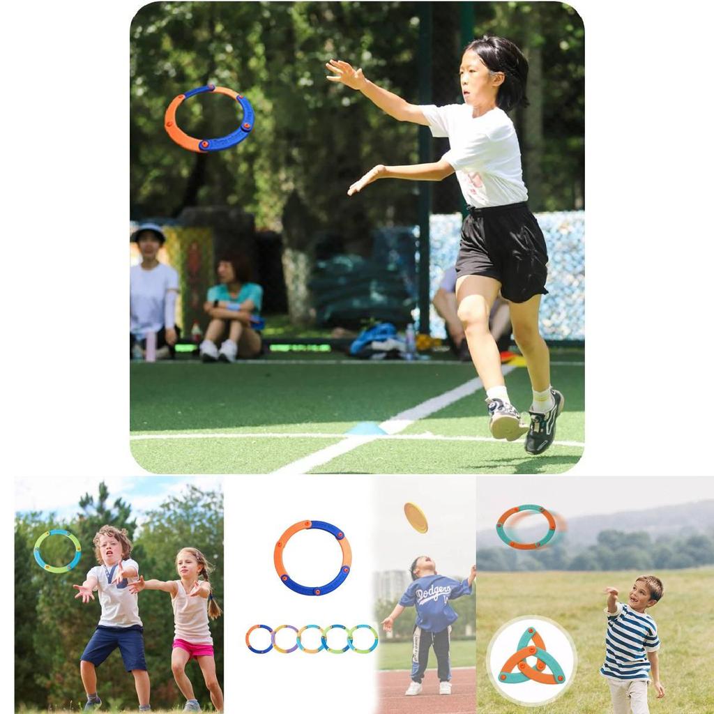 Frisbee Doux Sécurisé en Mousse Eva Pour Enfants Jeunes Jouet d'Extérieur Idéal Pour les Compétences de Développement