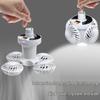 Cross-border Outdoor Camping Solar-Powered Fan with Large Capacity & Long Battery Life