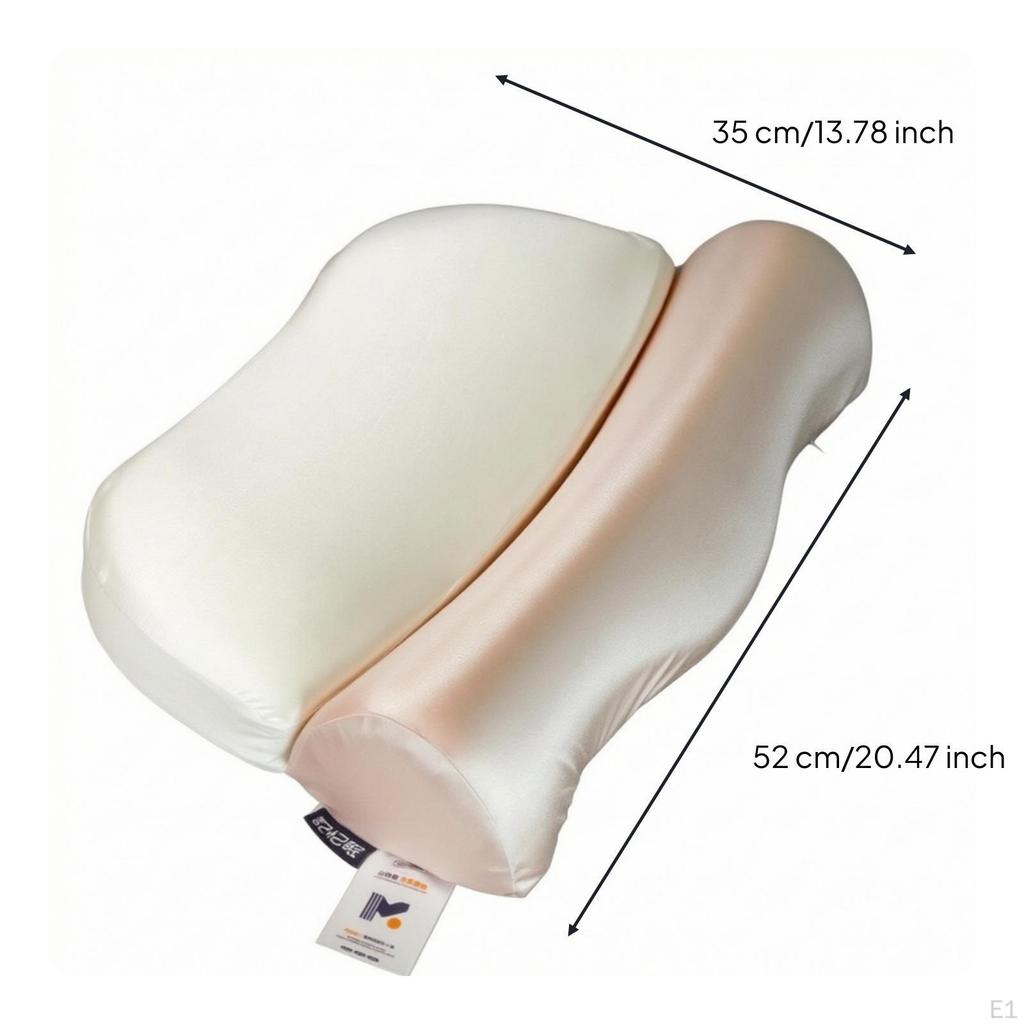 Cervical Pillow with Neck Support SlowResilient Ergonomic Memory Foam PressureRelieving