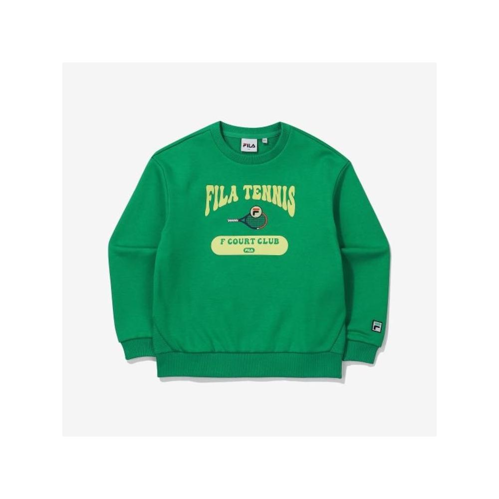 

[fila Kids] Толстовка с рисунком для тенниса Fk2pof1201x Gsg q0zFk2pof1201xGsg GRASS GREEN/130