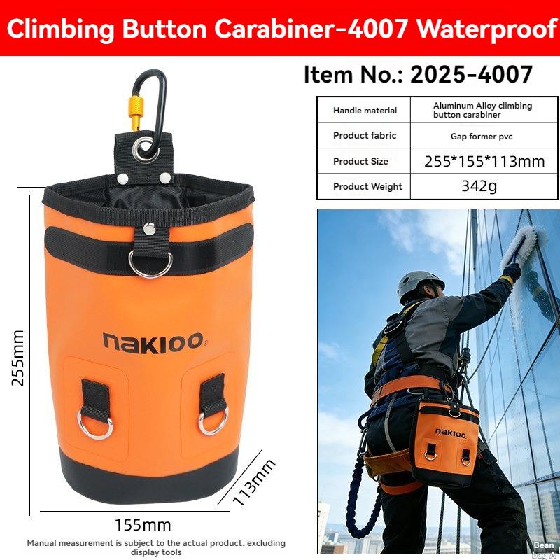 

Новая водонепроницаемая сумка-пояс NAKIOO с быстрым креплением, сумка для гвоздей для органайзеров, хранение электрика