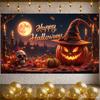 Party Decoration Witch Hat Photo Prop Celebration Banner Autumn Leaves Autumn Decor For Photo Shoot Indoor Decoration Event
