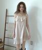 DELIDI Prayer Sleeveless Dress (Pink Gray)