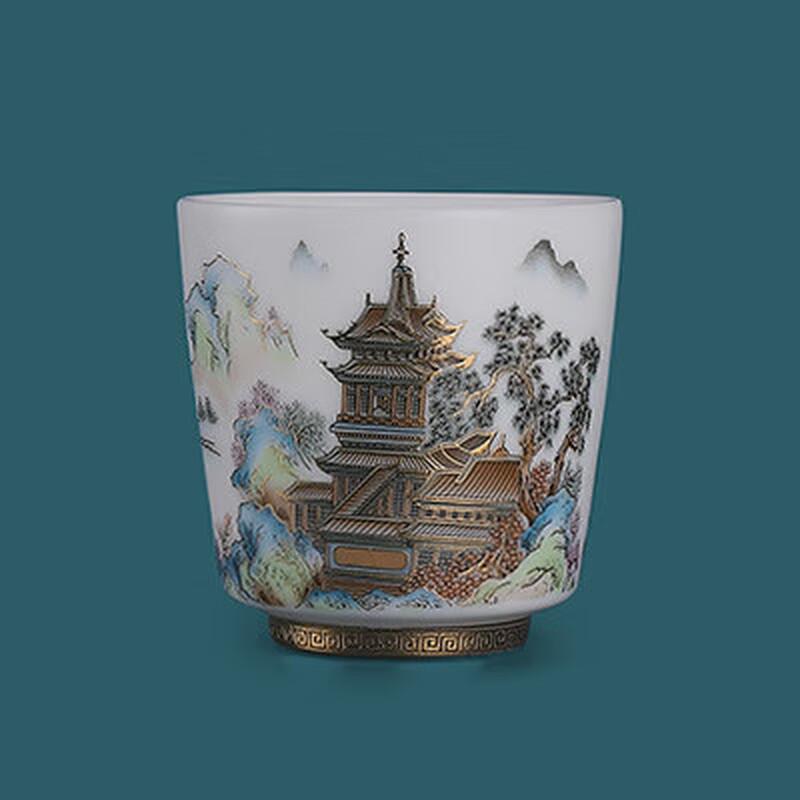 Chaxun Spring Mountain Brocade Master Tea Cup