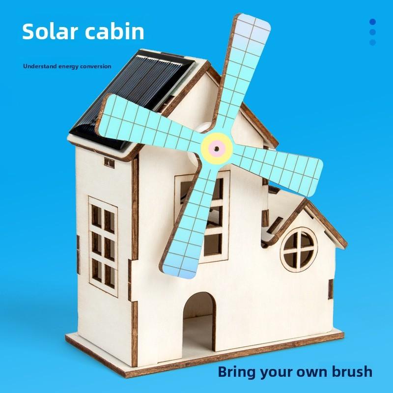 Science Experiment Diy Solar House Steam Kit For Childrens Stem Learning And Handson Physics Construction
