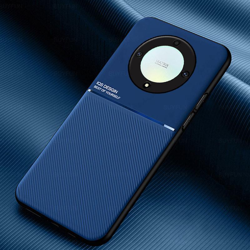 Magnetic Phone Case For Honor X9a 5G Matte Soft Silicone Frame Cover For Honor X9a x 9 a HonorX9a Shockproof Shell Coque 6.67in