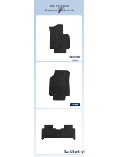 Nylon Floor Mats for NIO EC7 (2023-24), Vehicle-Specific for Driver and Passenger