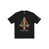 Palace Trust  Graphic Print Crew Neck T-Shirt Unisex Tops Black P21TS247