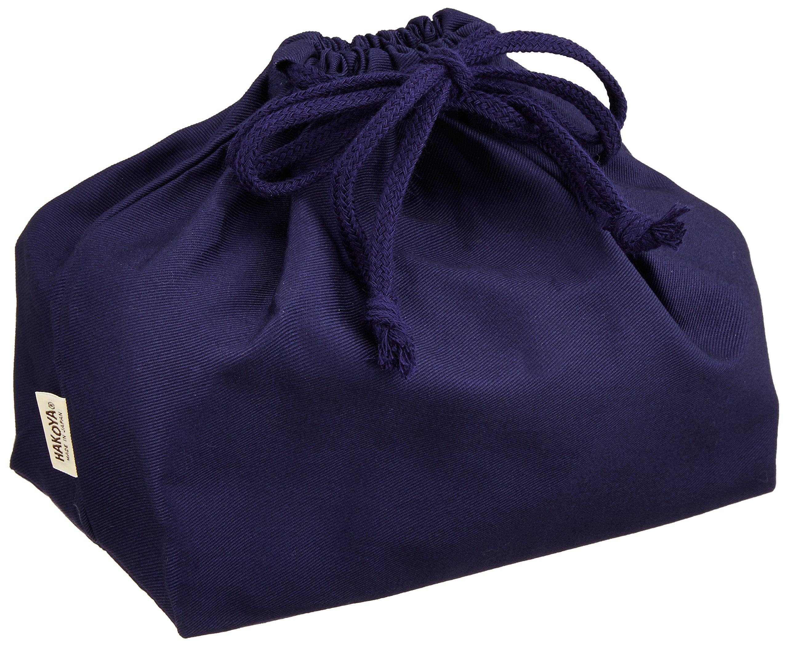 

Tatsumiya HAKOYA Large Drawstring Navy 02457 Bag, Blue, темно-синього кольору