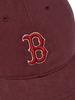 Emelbi Peach Twill Structured Ball Cap Bos (D.Wine)