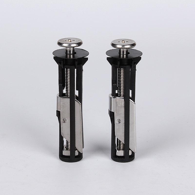 304 Edelstahl Toilettensitz-Befestigungsschrauben und Neun-Mutter-Expansionsbolzen-Kit