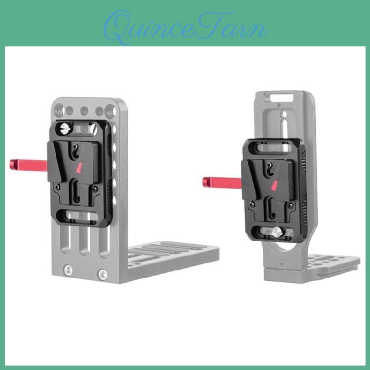 Mount Plate Battery V For V Mount Batteries Portable Outdoor Remove Photography Battery Baseplate Adapter For Camera