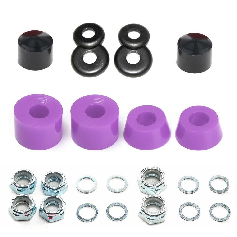 ~ Skateboard - Truck Rebuild Kit HARD 90A Bushings Washers Pivot Cups Rubber 50g