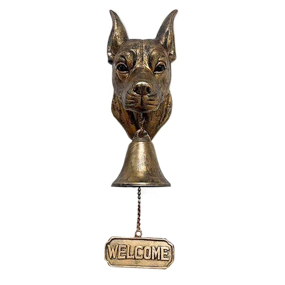 Metal Animal Series Welcome Doorbell Outdoor Garden Front Door Entrance Porch Decor Easy Install for Home Decor