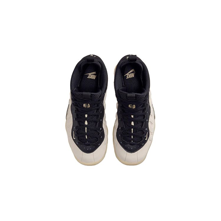 Nike Little Posite One GS Light Orewood Brown Kids Sneakers Cream Black Team-Gold FQ1930-001