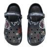 Crocs Classic Clog Little Devil EVA Doodle Comfortable Versatile Hole Shoes Unisex Black