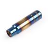 13cm Aluminum Grilled Blue Universal Gear Shift Knob Shifter Head Interior Decor