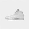 Jordan 1 Mid Triple White