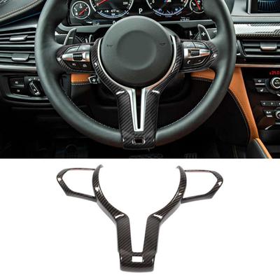 Koolstofvezel Stijl Auto Stuurwiel Sierkap Passend Voor BMW M2 M3 M4 M5 X5M F Stuurwiel Decoratie