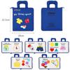 Montessori Toys for Kids Baby Cloth books Learning Education 3D Quiet Fabric Activity Story Book For Toddlers Enlightenment Gift