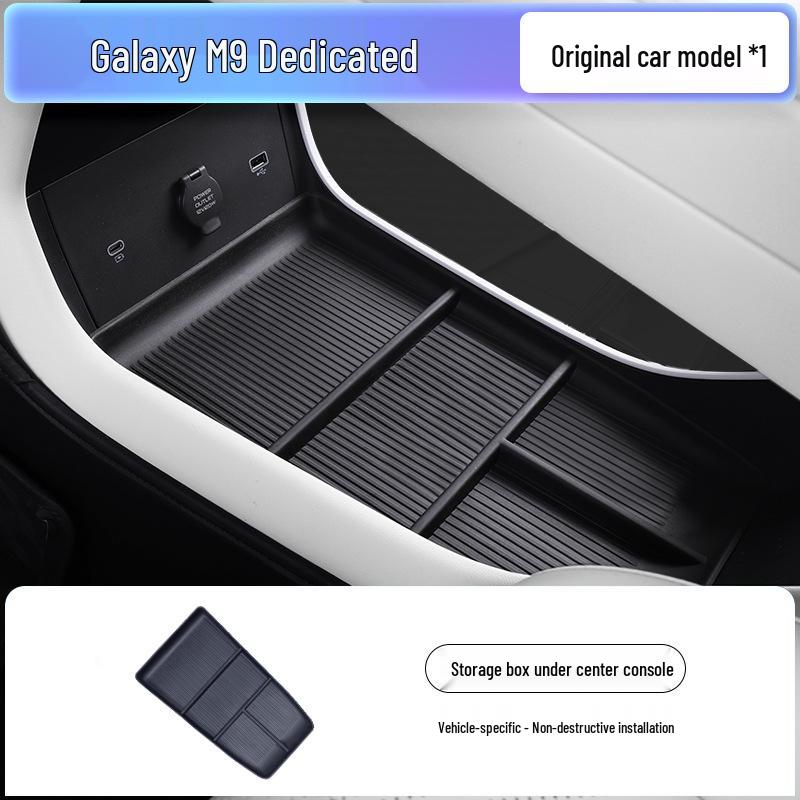 Galaxy M9 2026 Armrest Storage Box for Center Console Modification