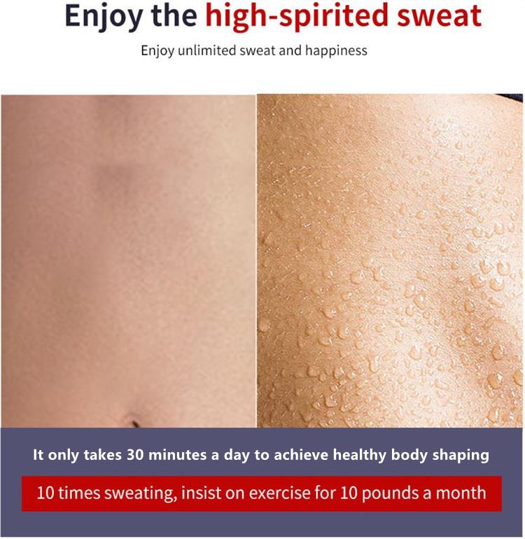 Customized Sports Fitness Postpartum Waist Trimmer Composite Fabric Body Shaping Sweat Sauna Model 072