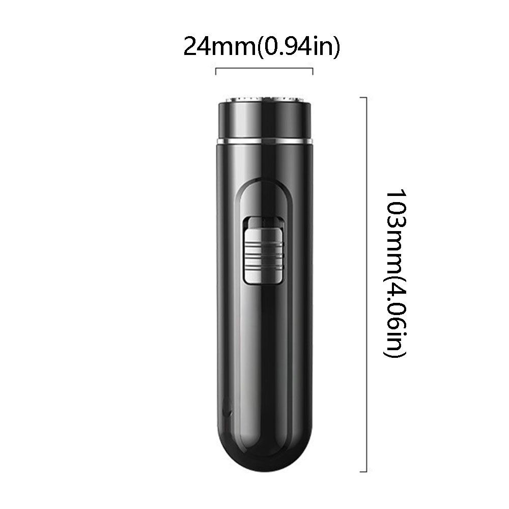 Cordless Men Electric Shaver Type-C Charging Face Hair Remover Tool Men's Beard Trimmer Daily Use