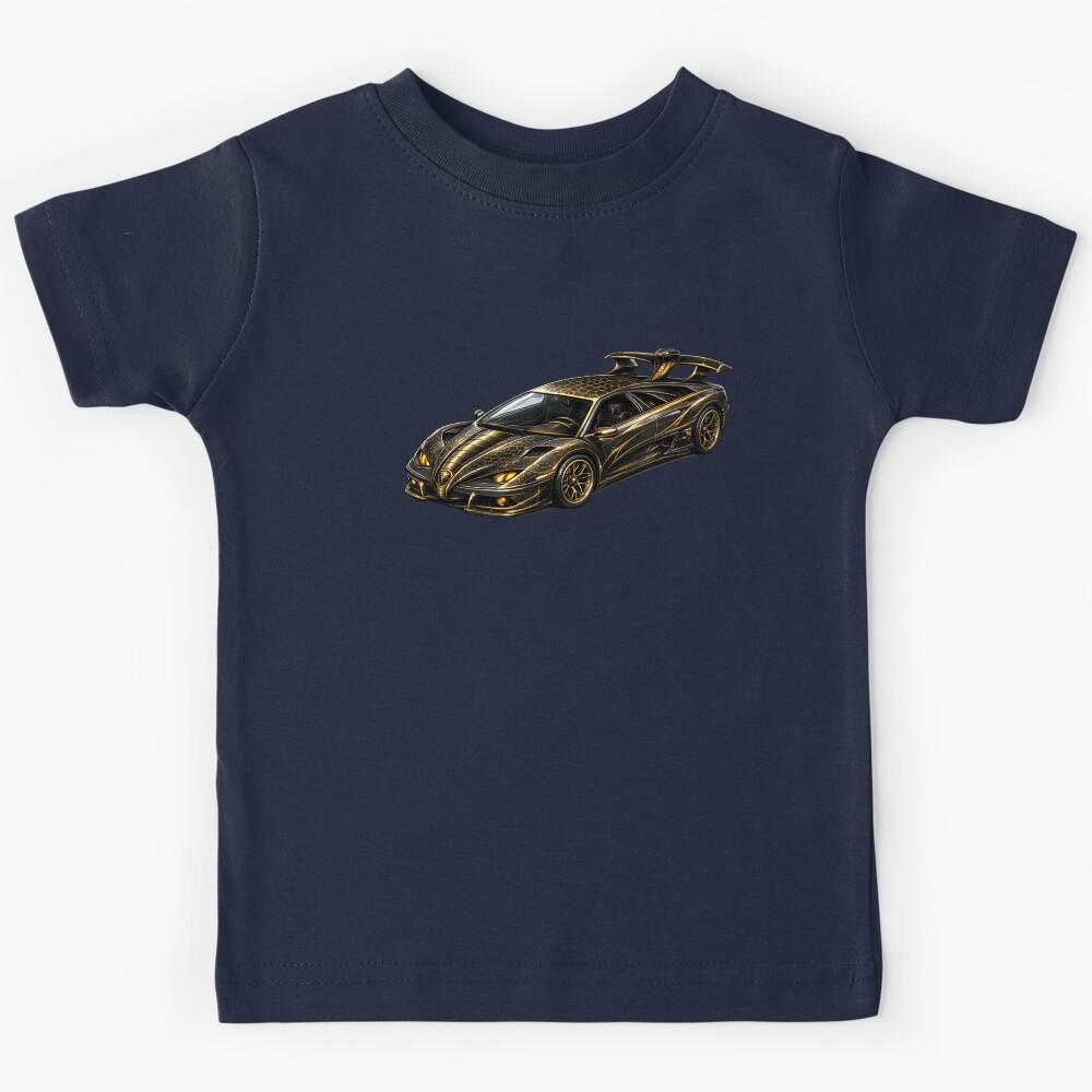 BV-LCB — Black Hypercar Kids T-Shirt 160