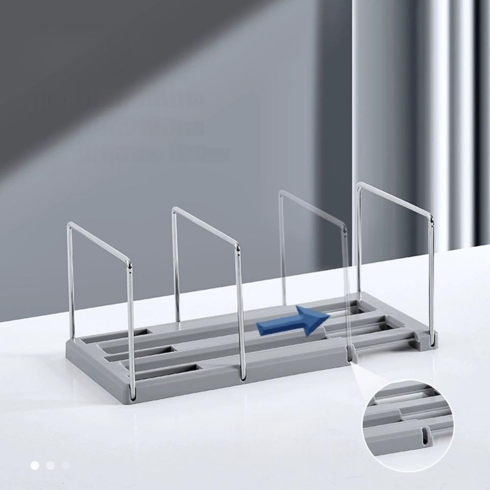 Exquisites faltbares Bücherregal, bürospezifischer Desktop-Organizer, Buchunterteilungsklammer, einfaches Aufbewahrungs-Displayregal für Studenten