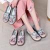 Shoes Women's New Versatile Spring Embroidered Shoes Beijing Cloth Shoes Women's Hanfu Shoes Casual Shoes