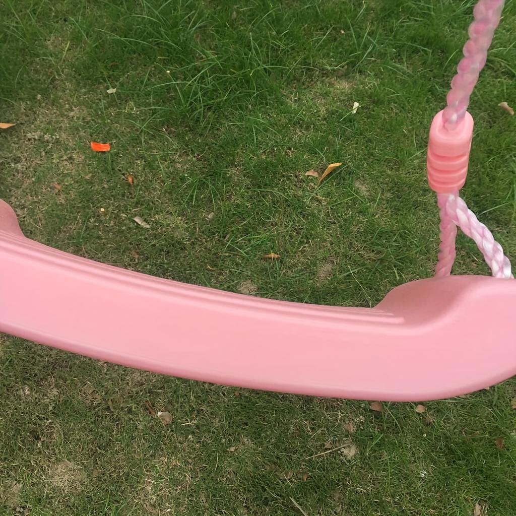 Polished PP Swing Seat for Playsets - Outdoor and Indoor Swinging Accessory, Child Physical Development Equipment