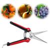 Garden Hand Pruning Shears Stainless Steel Non-slip Handle Potted Branches Scissors Garden Scissor for Flowers Harvesting Fruits