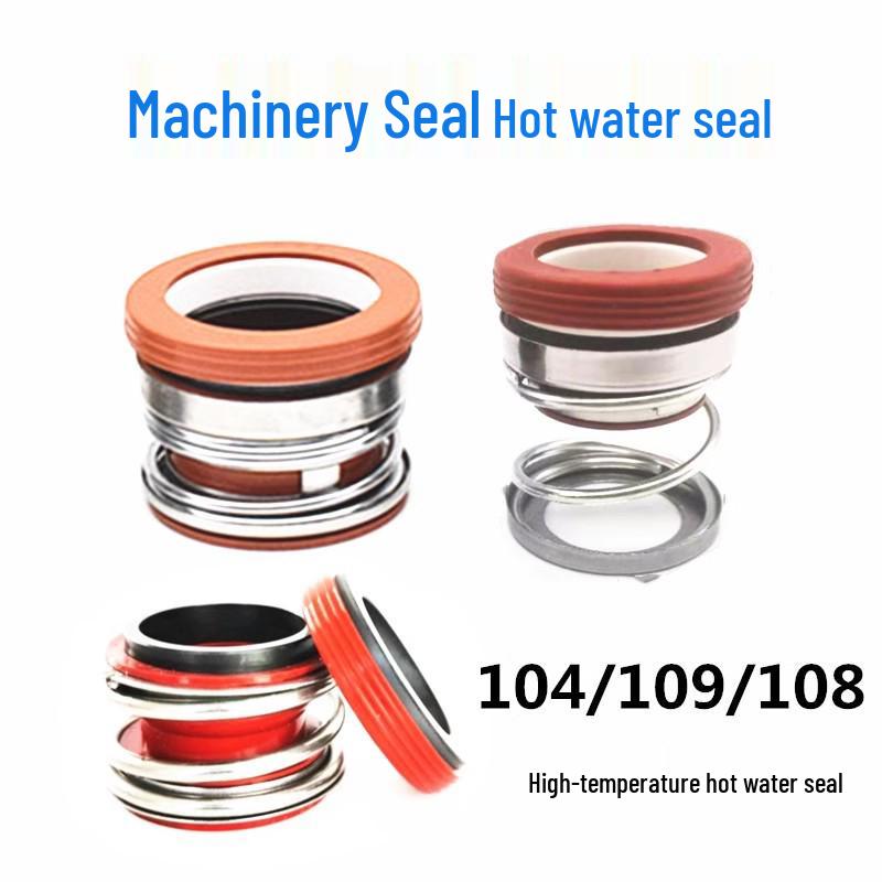 Pump Seal Parts: 104 108 109-20 25 30 Graphite Hot Water Seal Ring & Shaft Seal 108-12 Hot Water, Outer Diameter 26