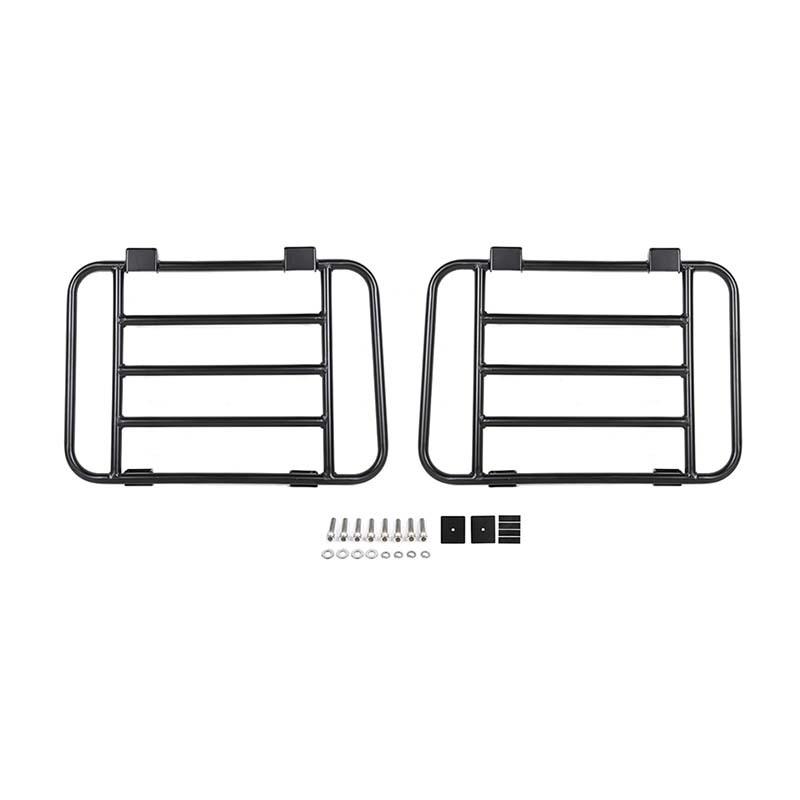 Auto Hinten Fenster Glas Rüstung Zäune Vent Schutz Rahmen Regal Für Suzuki Jimny 2019 Up Auto Statten ( Aluminiumlegierung )