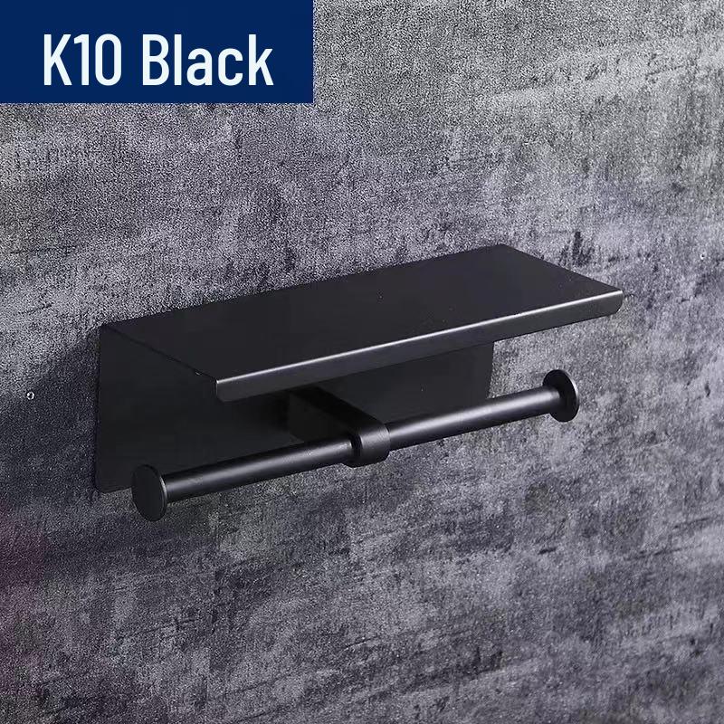

Xuanyong Stainless Steel Toilet Paper Holder with Phone Shelf