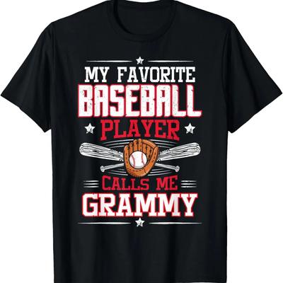 Mein Lieblings-Baseballspieler nennt mich Oma T-Shirt
