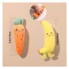 Baby Toys for 0-Year-Olds: Carrot and Banana Toy, Anti-Moro Reflex Rattle, Plush Toy, Grip Toy, Banana and Carrot Set (Radish + Banana)