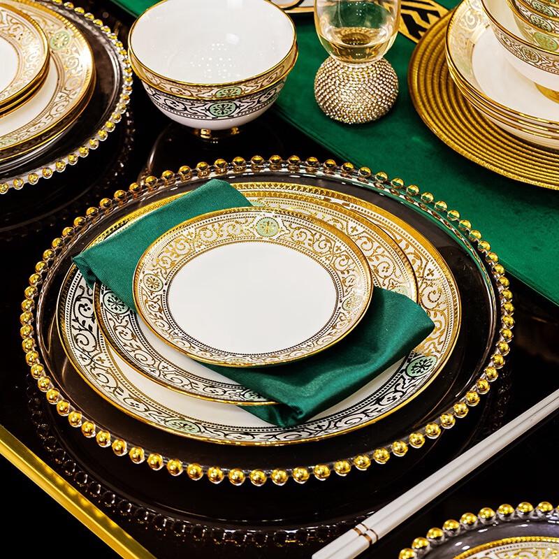 ZISIZ Bone China Dinnerware Set