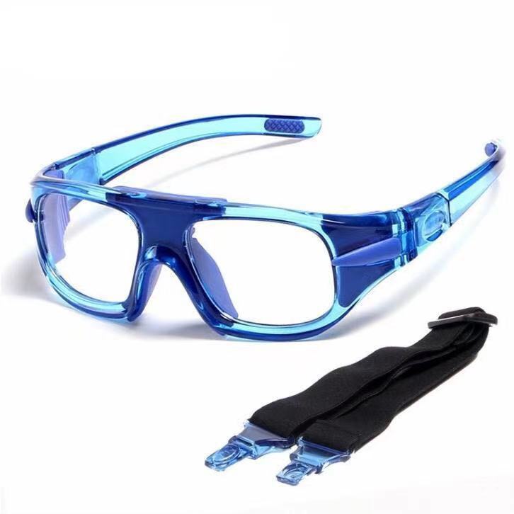 Trendy and Fashionable Professional Basketball and Football Impact-resistant Goggles, Outdoor Cycling Sports Protective Eyewear with Interchangeable