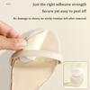 4pcs Sandals Anti-slip Forefoot Pads Stickers Thickened Suede Forefoot Half Inserts High Heel Pain Relief Toe Cushion Foot Care