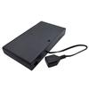 8-Section USB Female 12V Battery Box with Switchable Lid